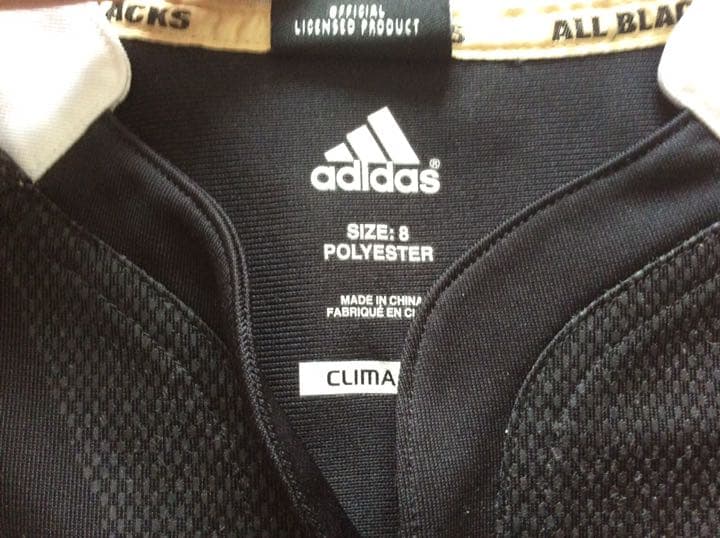 オールブラックス 2011年 ユニフォーム ジャージadidas