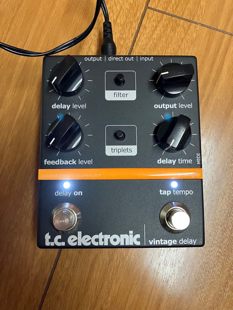 t.c. electronic vintage delay ディレイ 美品