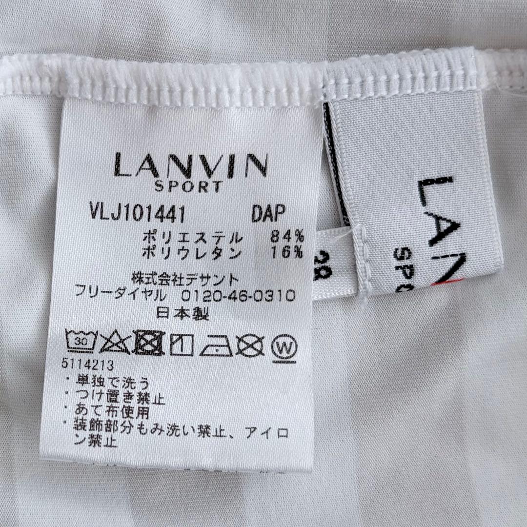 LANVIN SPORTハイネックアンダー長袖Tシャツ グレー＆白セット売り38