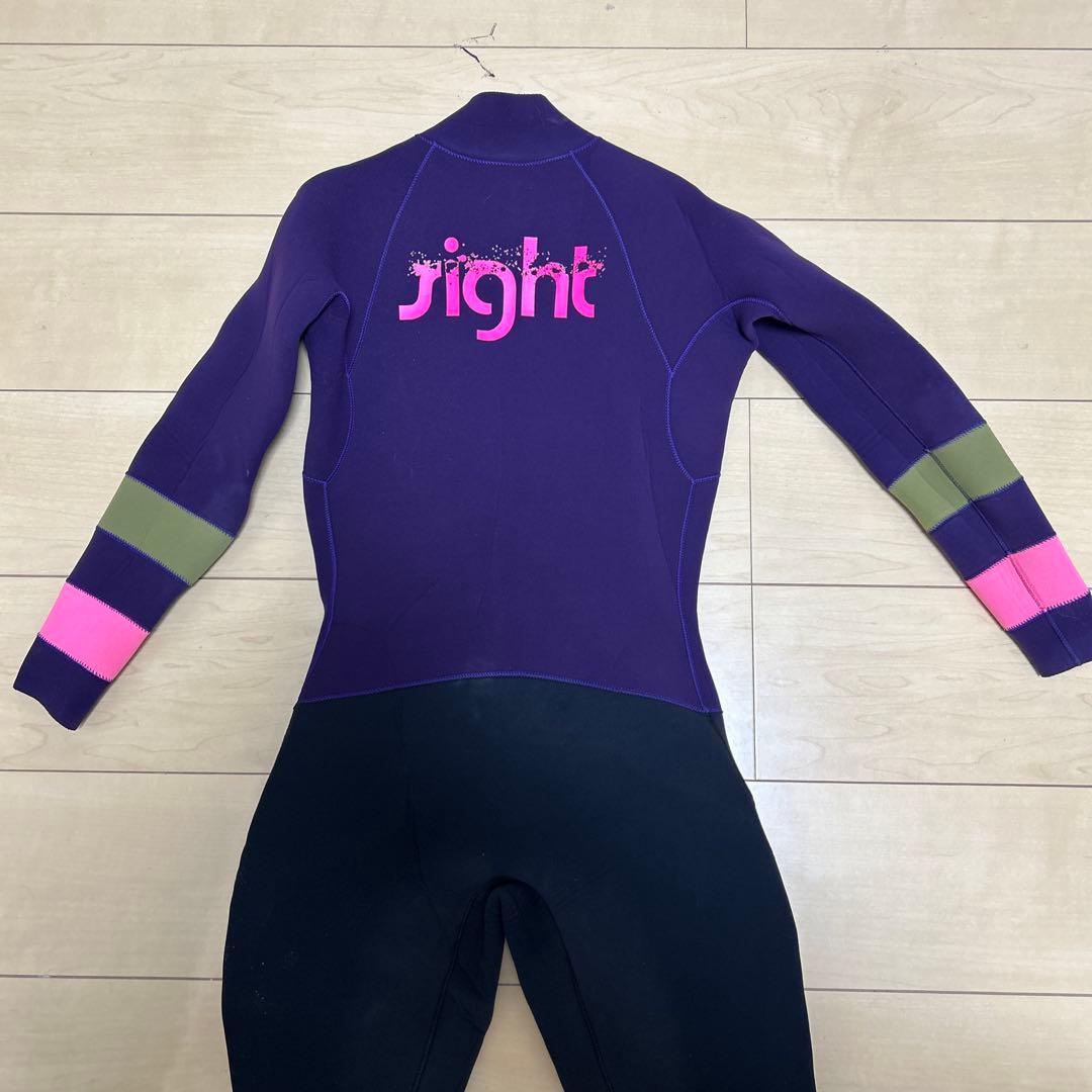 sight フルスーツ パープル ブラック　レディース