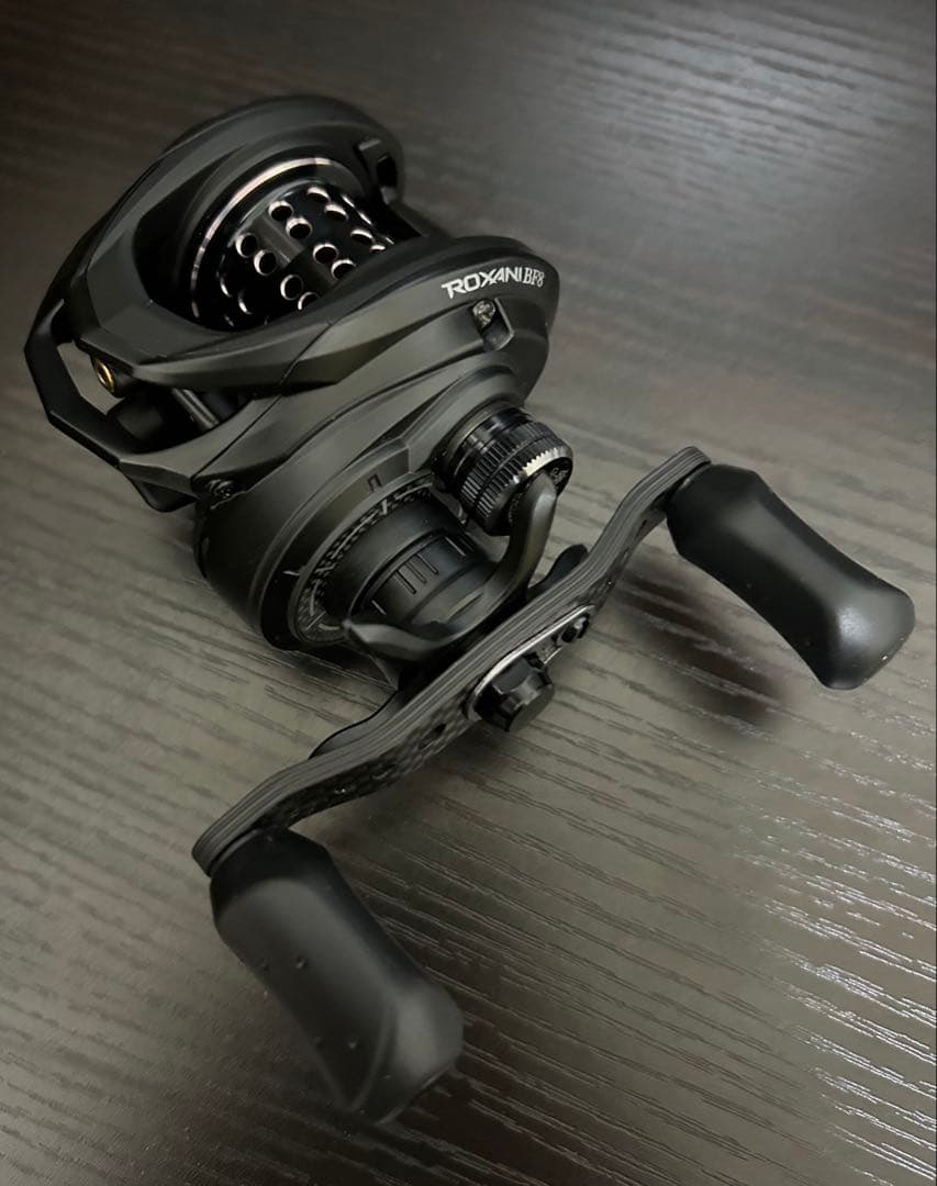 【超美品】Abu Garcia ROXANI BF8-L ベイトリール左ハンドル