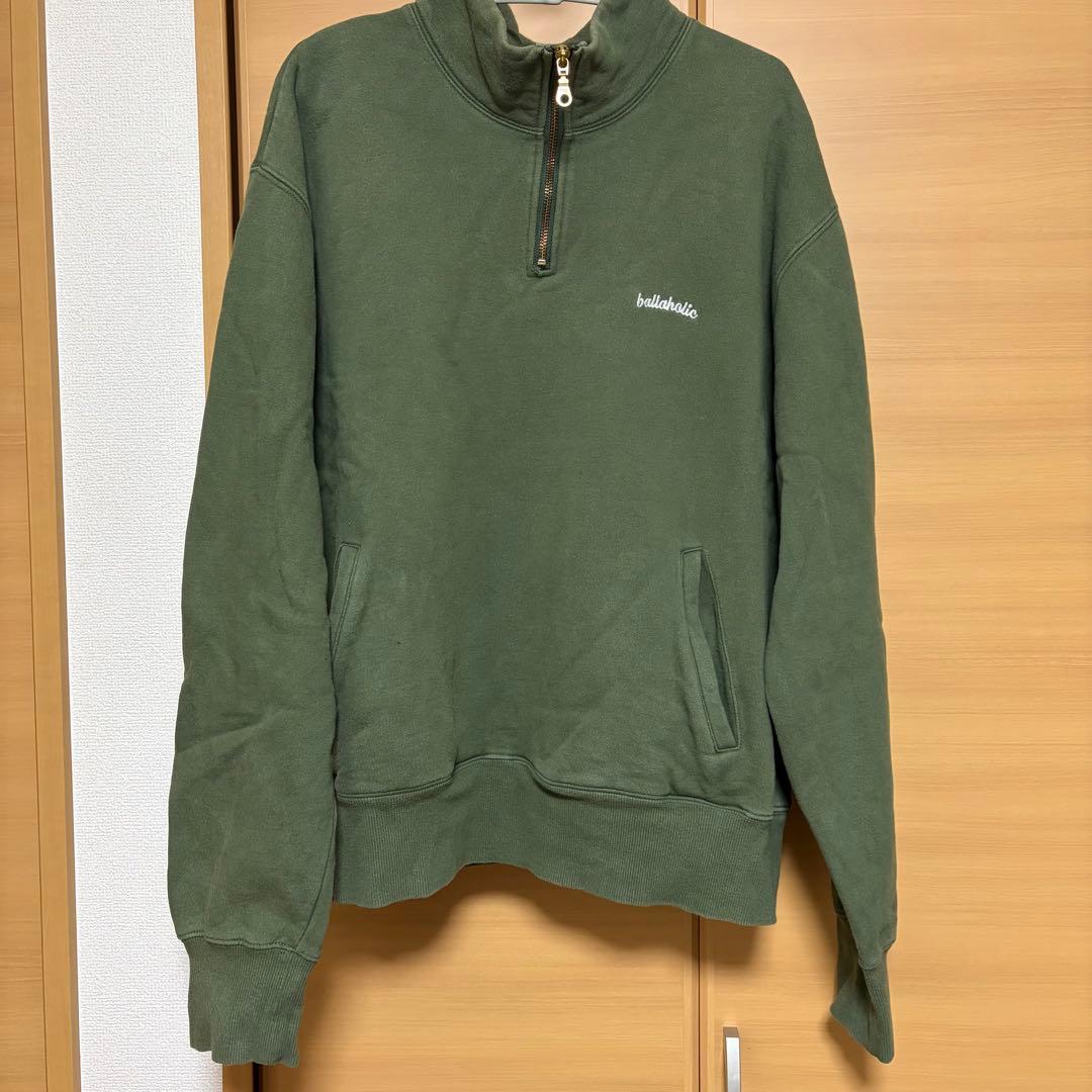 ウェア ballaholic Small Logo Half ZipSweatshirt
