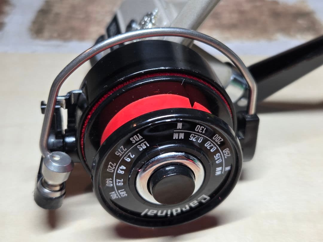 ABU Cardinal3 カスタムパーツ付き オーバーホール済み