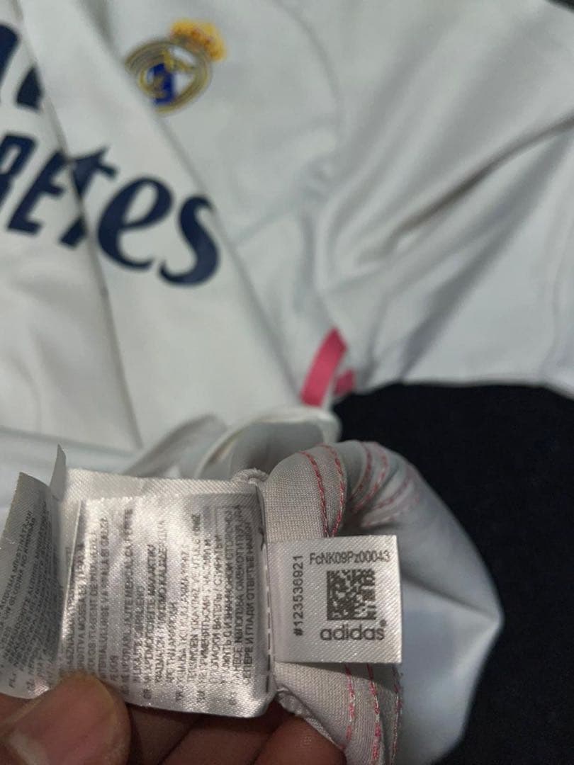 adidas Real Madrid シャツ XL ホワイト
