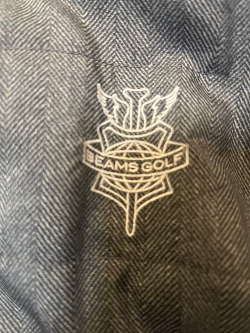 ビームスゴルフ　ニットブルゾン