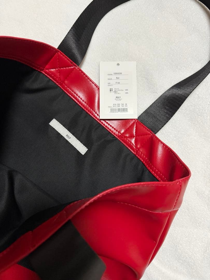 今市隆二 RILY トートバッグ RED