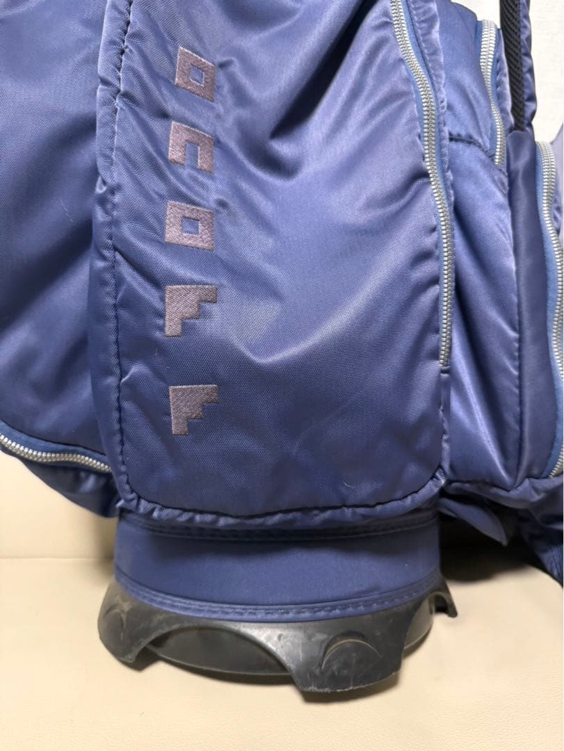 【送料込み】大人気　完売品　ONOFFオノフ　キャディバッグ ブルー