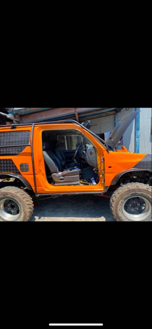 カスタム多数 スズキ ジムニー JB23 後期 デフロック ダウンギア