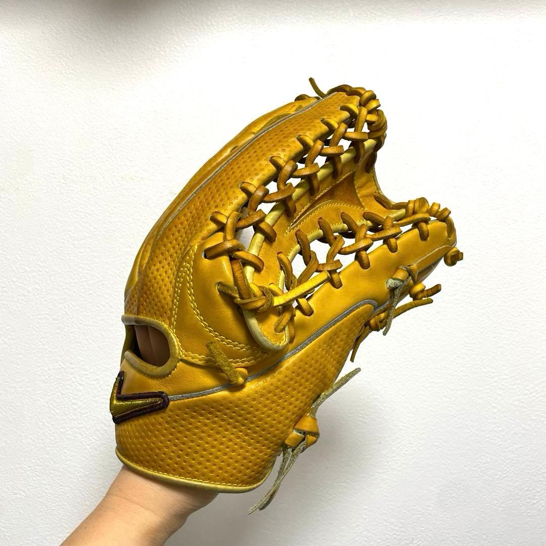 ナイキ 謝道 ダイヤモンドエリート 型抜群 即戦力 硬式 外野手用グローブ