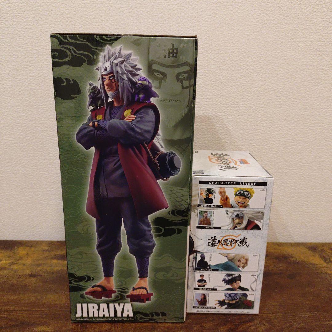 自来也先生２体セット未開封　BANDAI MASTERLISE フィギュア