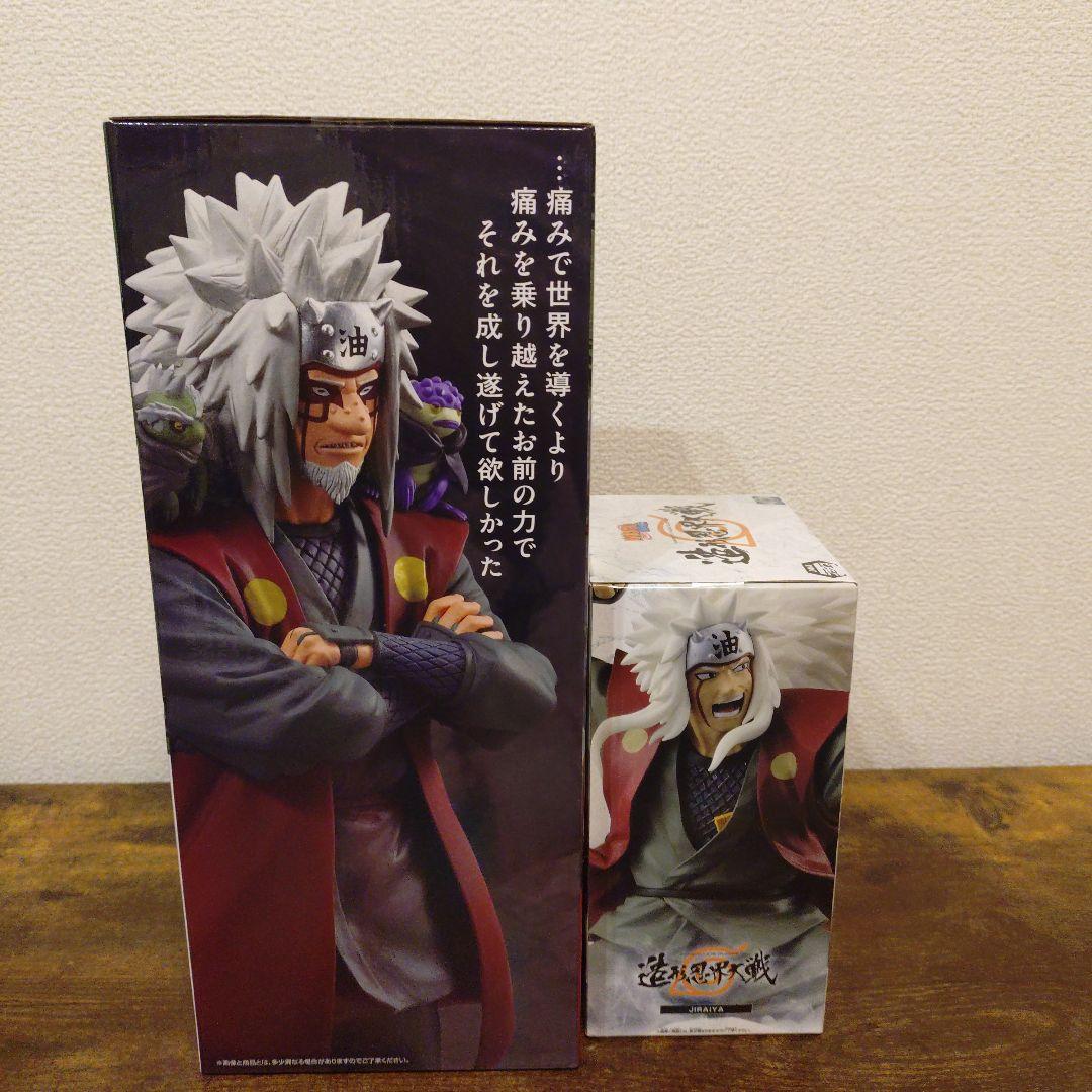 自来也先生２体セット未開封　BANDAI MASTERLISE フィギュア