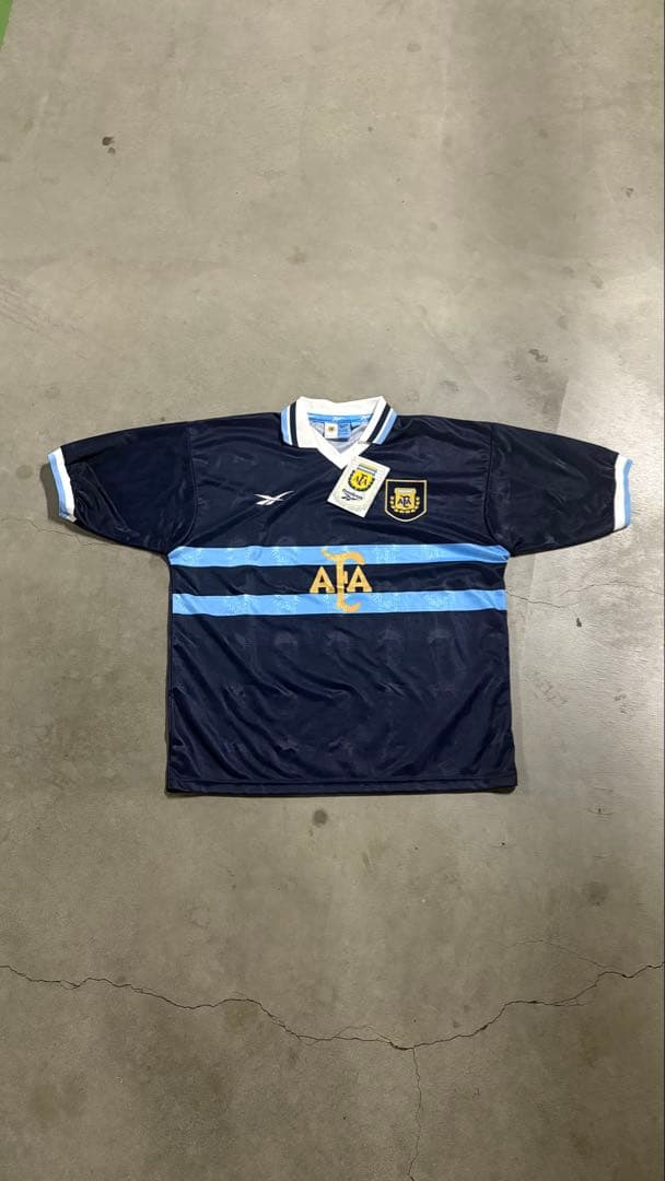 【新品、希少】アルゼンチン代表1999年2ndユニReebok レトロ 90s