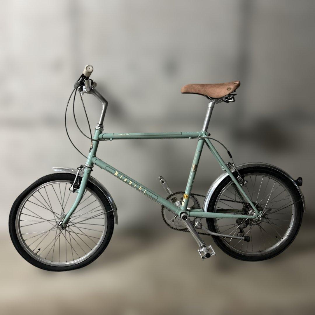 Bianchi Merlo ミントグリーン 小径車　ミニベロ
