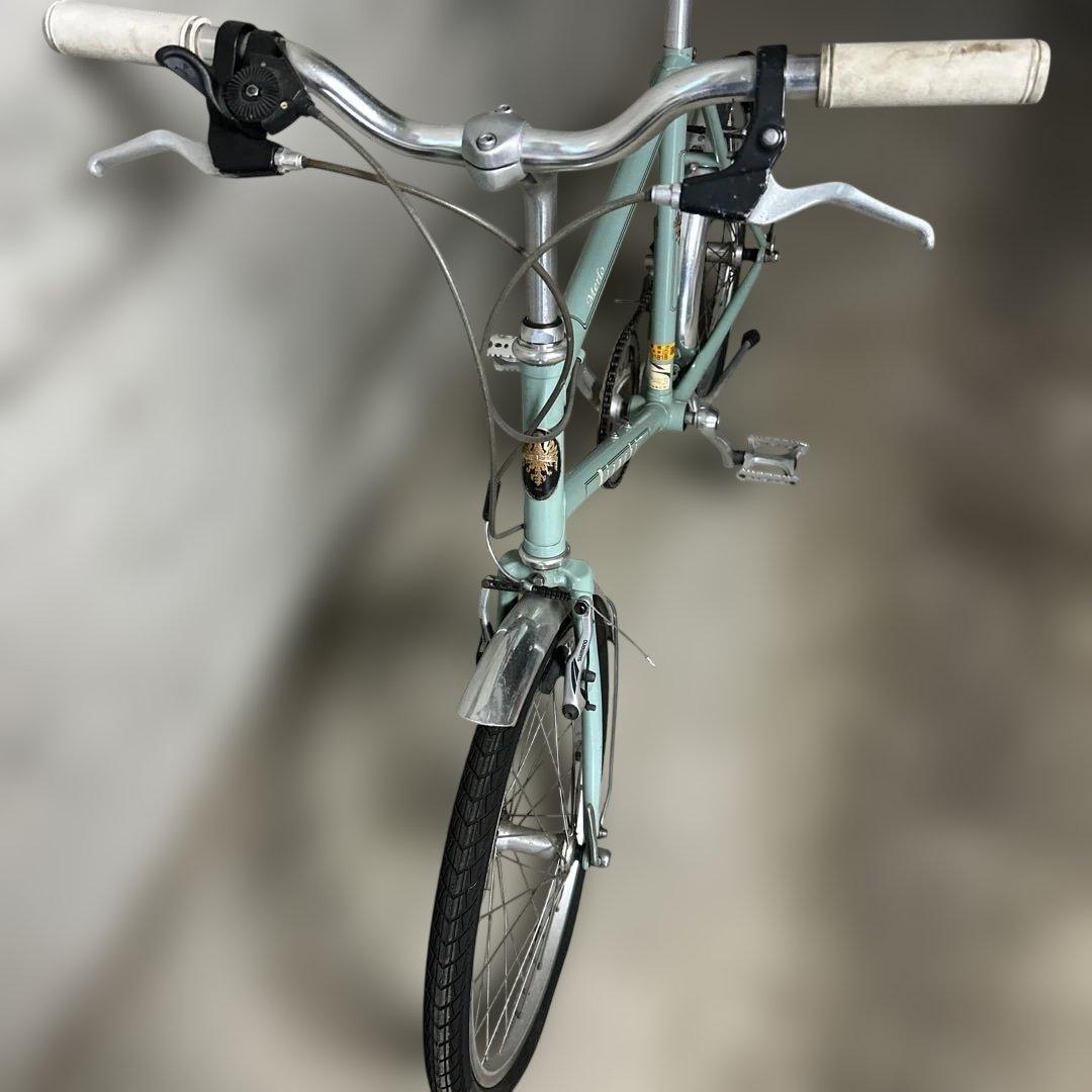 Bianchi Merlo ミントグリーン 小径車　ミニベロ