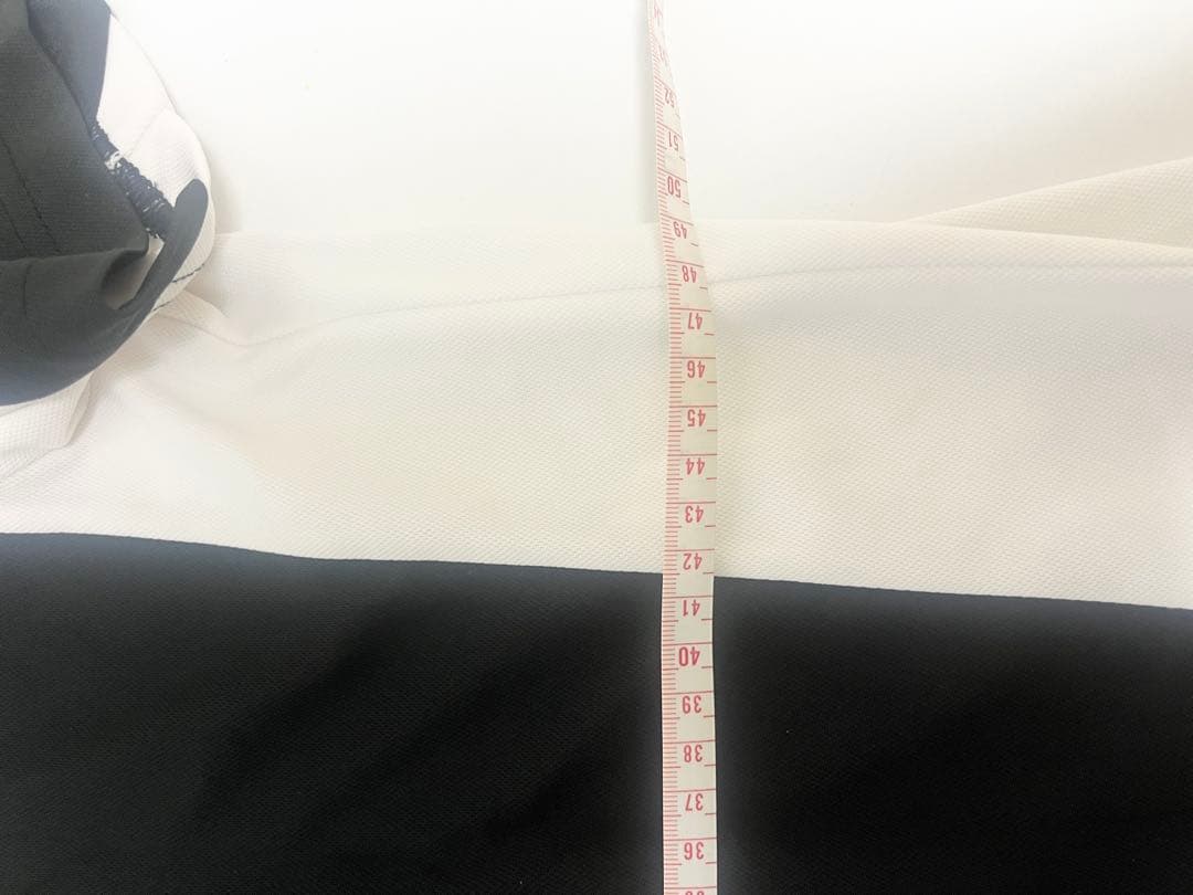 【美品‼️】LACOSTE SPORT ゴルフ　テニス　ポロシャツ　L 白/黒