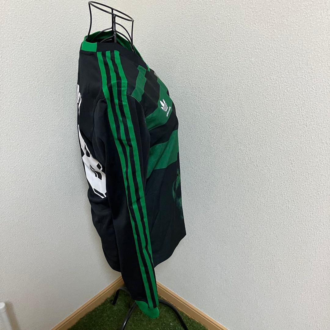 adidas SB✨タイショーン98番ユニフォーム⚽黒緑XS