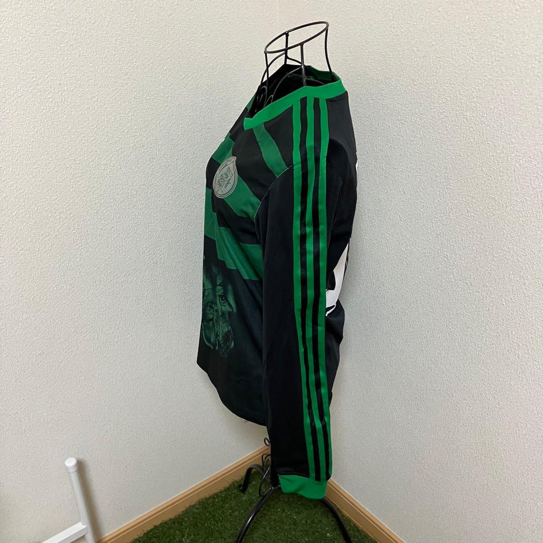 adidas SB✨タイショーン98番ユニフォーム⚽黒緑XS