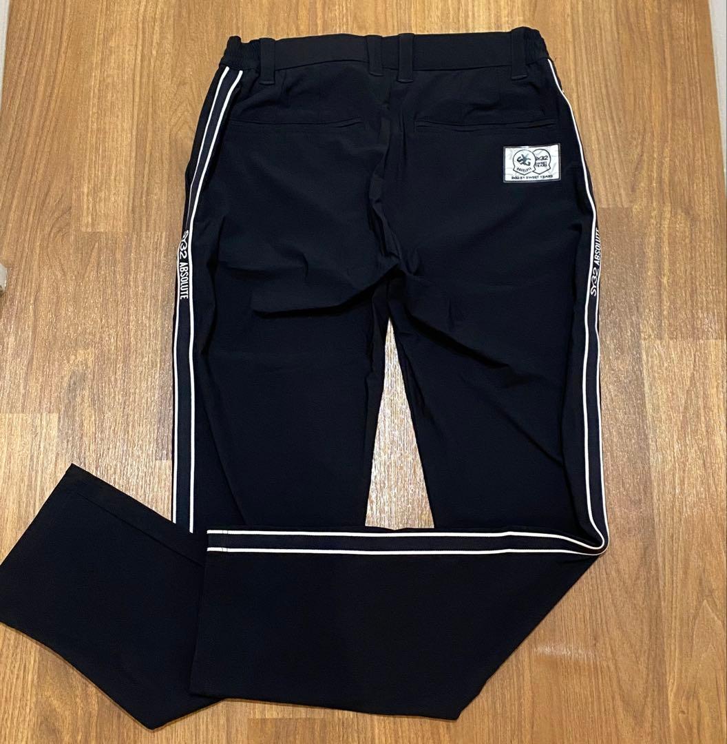 【SY32 SWEET YEARS】メンズ ストレッチパンツ XL ブラック
