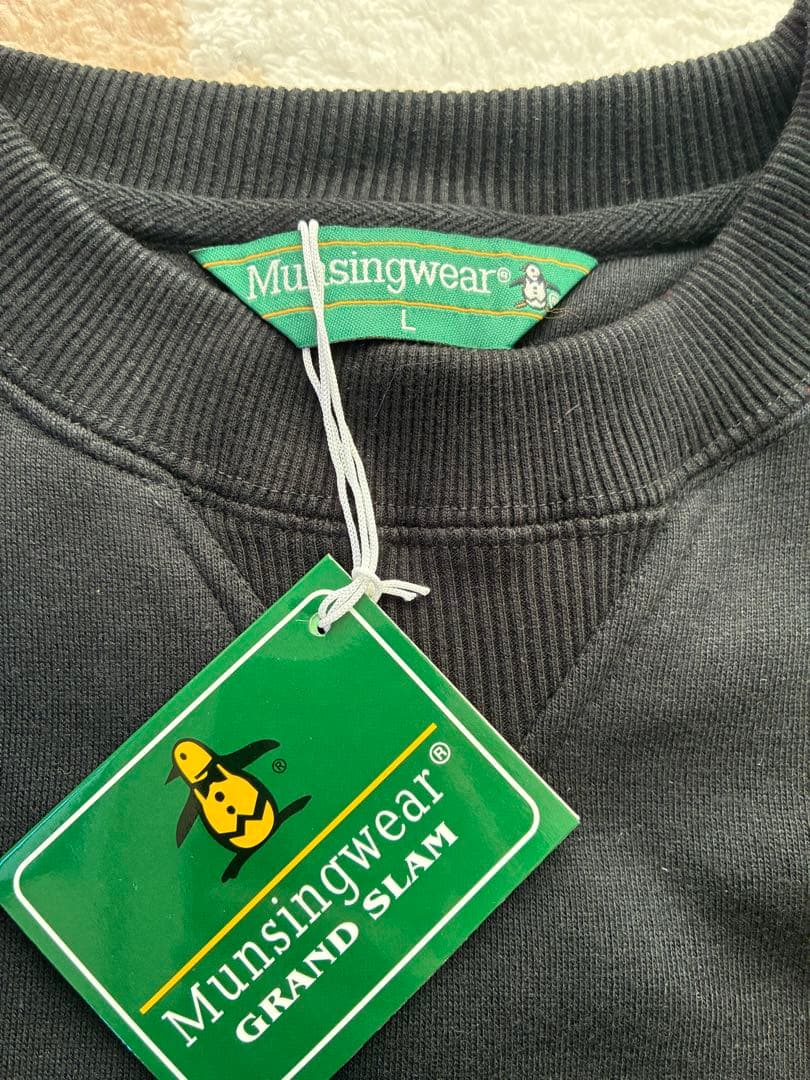Munsingwear GRAND SLAM マンシングウェア スウェット 漆黒