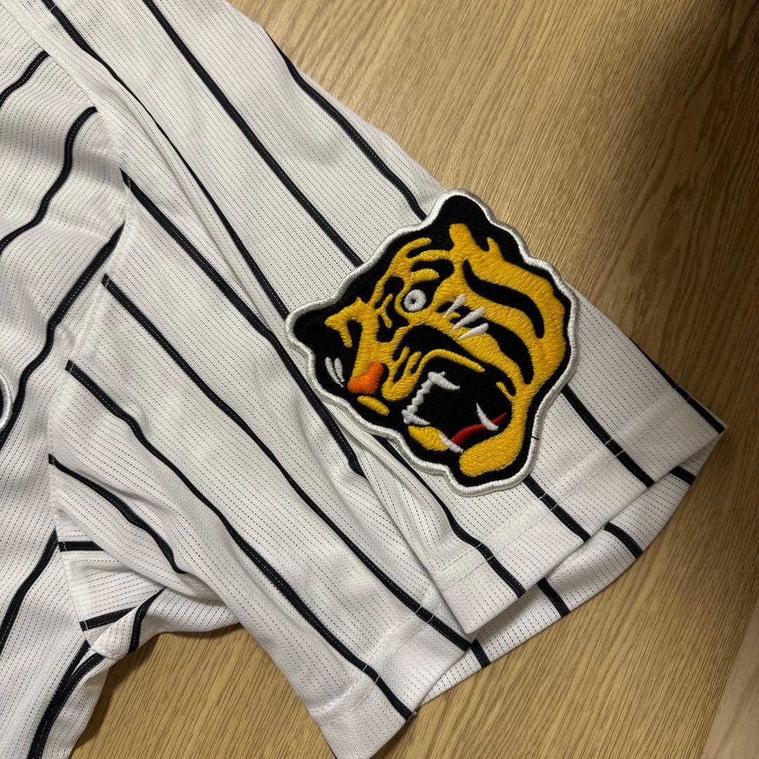 阪神タイガース　ユニフォーム ストライプ柄　Lサイズ　ミズノ　背番号なし
