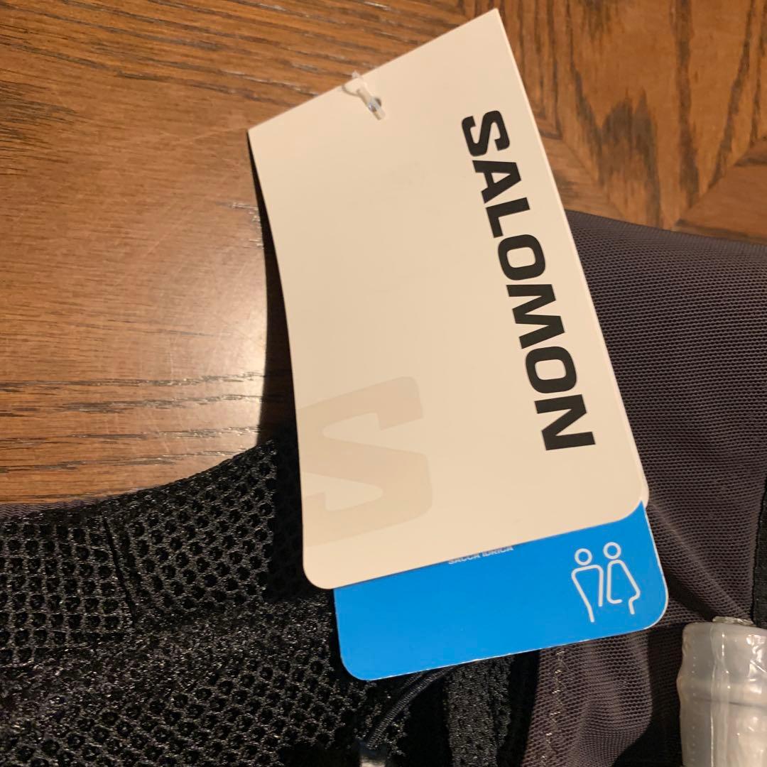 SALOMON ランニングベスト ボトルポケット付き