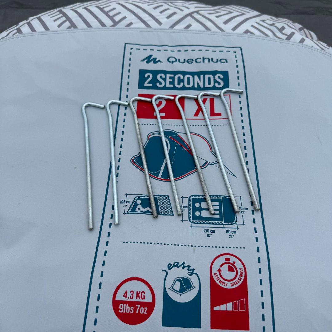 QUECHUA　ケシュア　ポップアップテント 2SECONDS XL 2人用