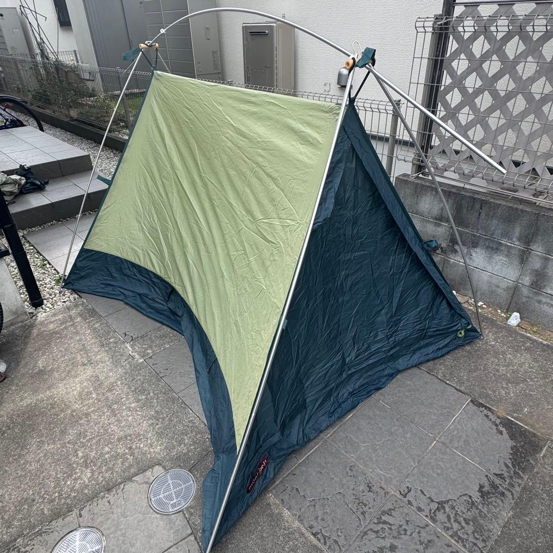 人気モンベル　ムーンライトテント 3型アイボリーゆるキャン△志麻リン使用カラー