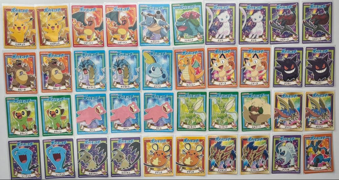 POKEMON MARUMIYA ステッカーポケモン 丸美屋　１６５枚