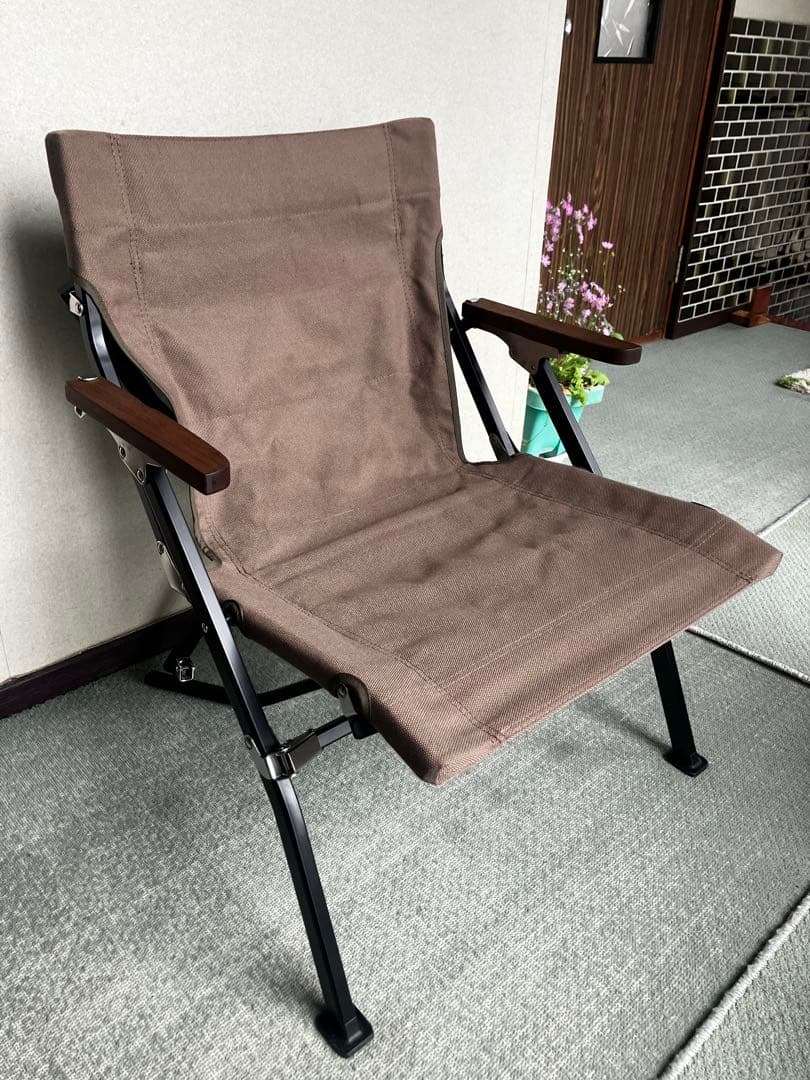 美白命　2脚セット スノーピーク　ローチェア　ショート　グレー