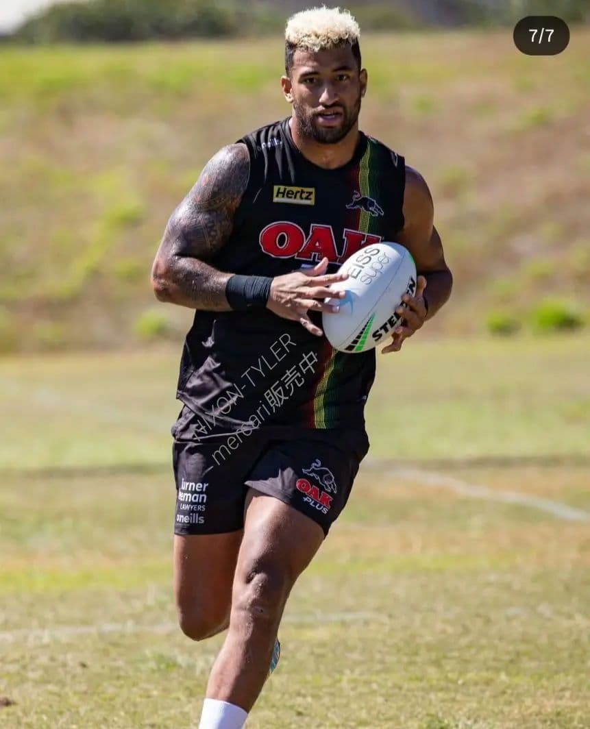 お*ん様 【海外4XLサイズ】NRL ペンリス・パンサーズ '21 シングレット