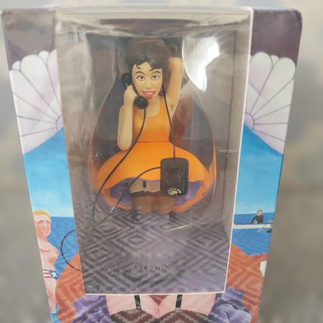 【入手困難作品】横尾忠則 アートフィギュア 電話 ピンクガールズ