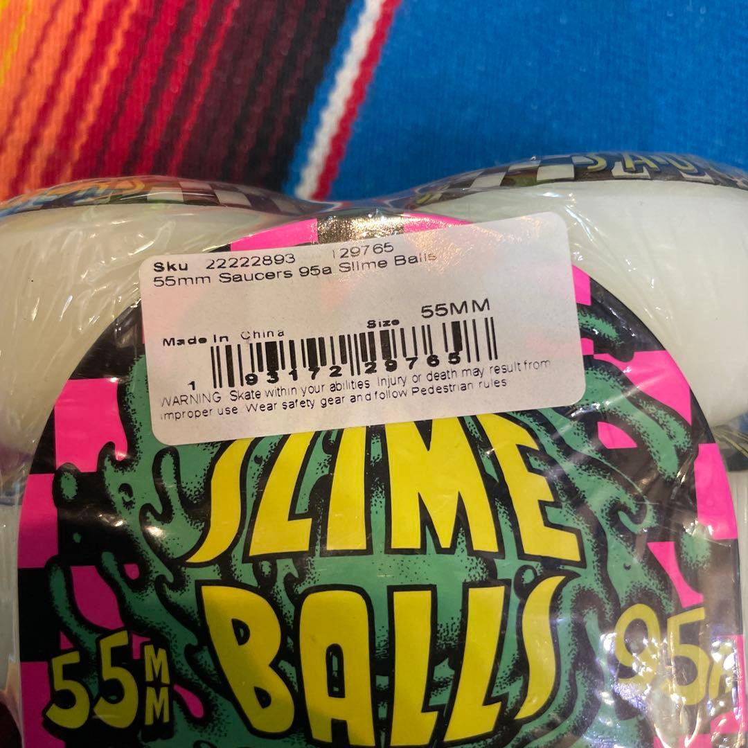 Slime Balls 55mm 95A スケートボードウィール