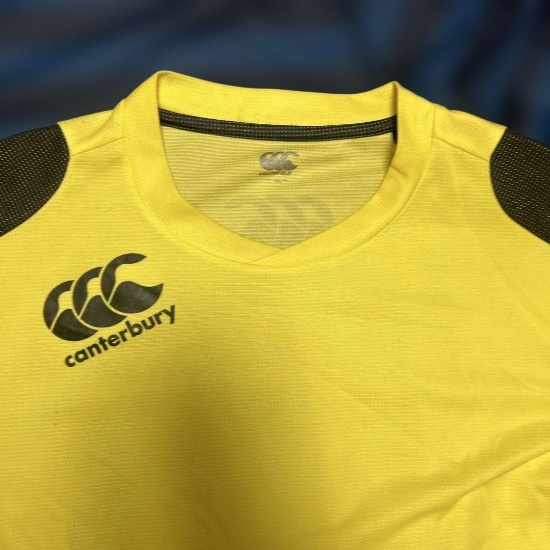 3枚セットcanterbury ストライプ 長袖 ウォームアップウェア　XL