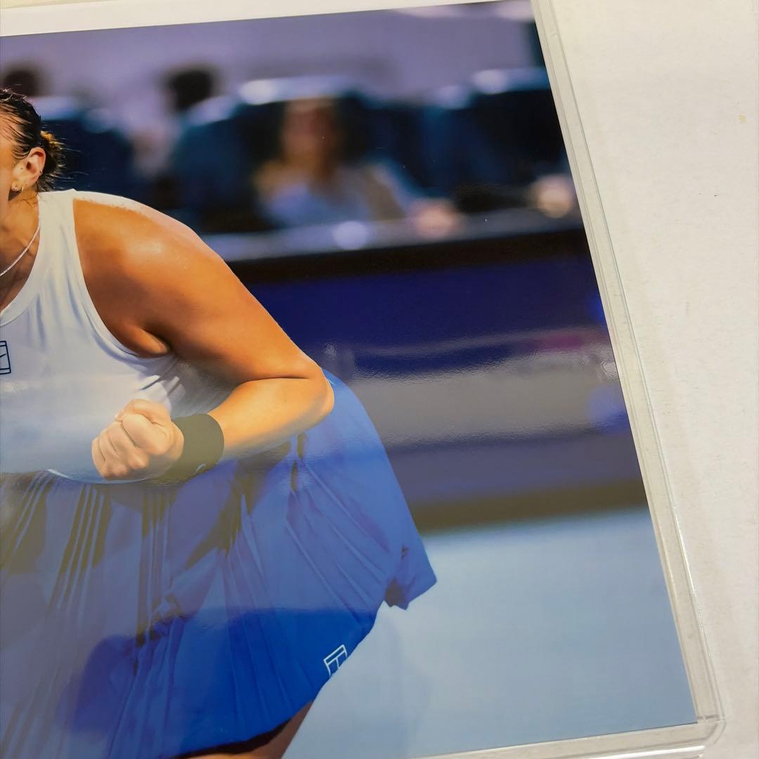 女子テニス チャンピオン　アマンダ・アニシモバ 直筆サイン入りフォト 証明書付