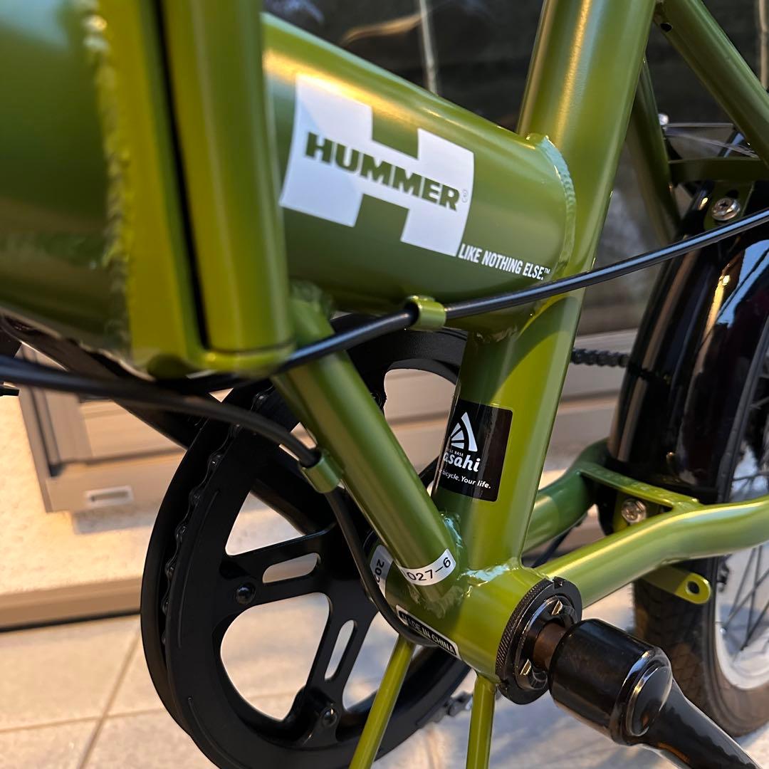 HUMMER 折りたたみ自転車 大人用【手渡し限定】