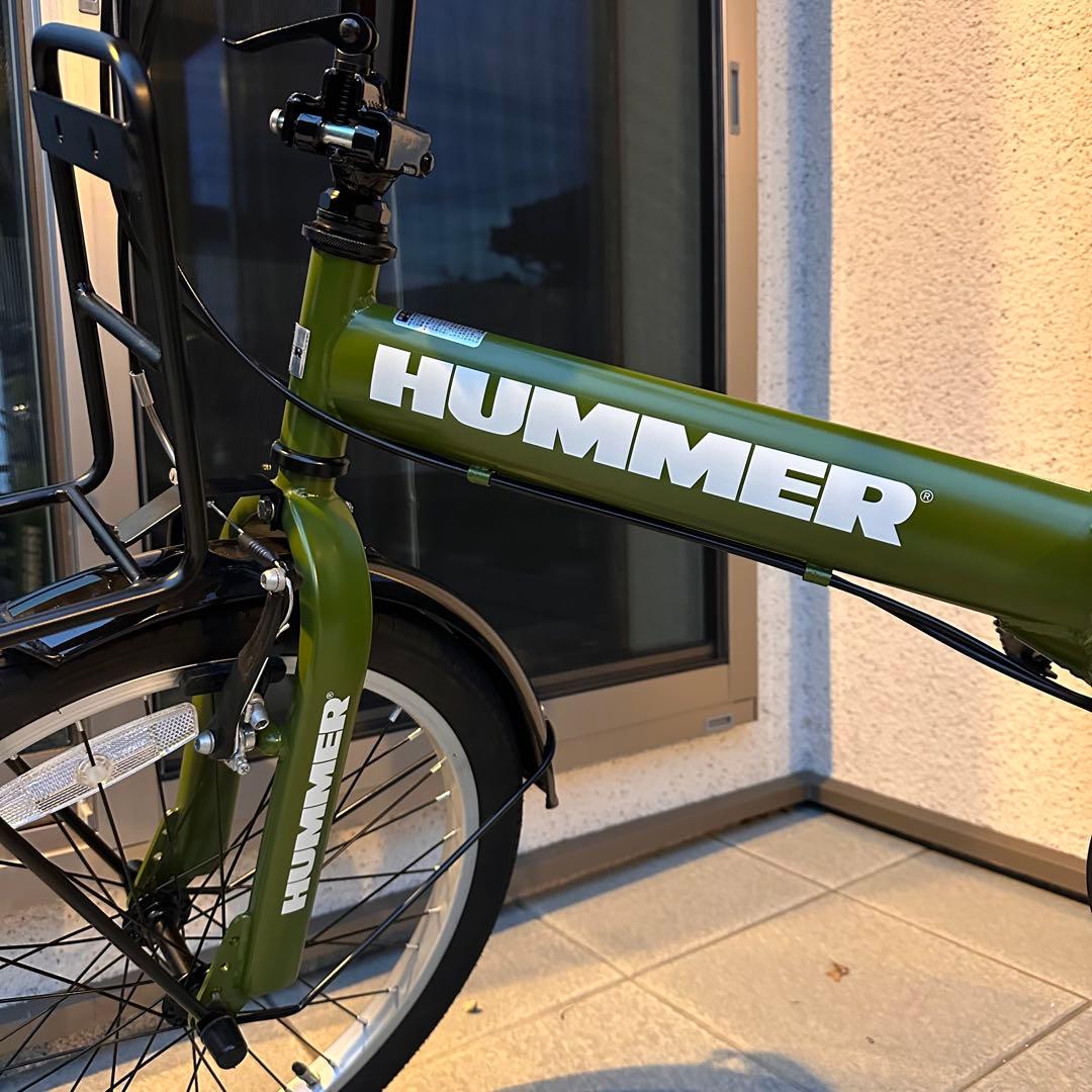 HUMMER 折りたたみ自転車 大人用【手渡し限定】
