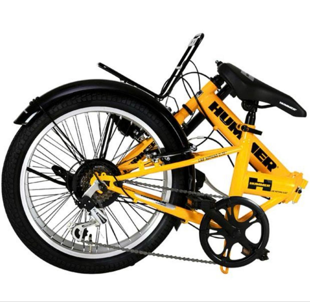 HUMMER 折りたたみ自転車 大人用【手渡し限定】