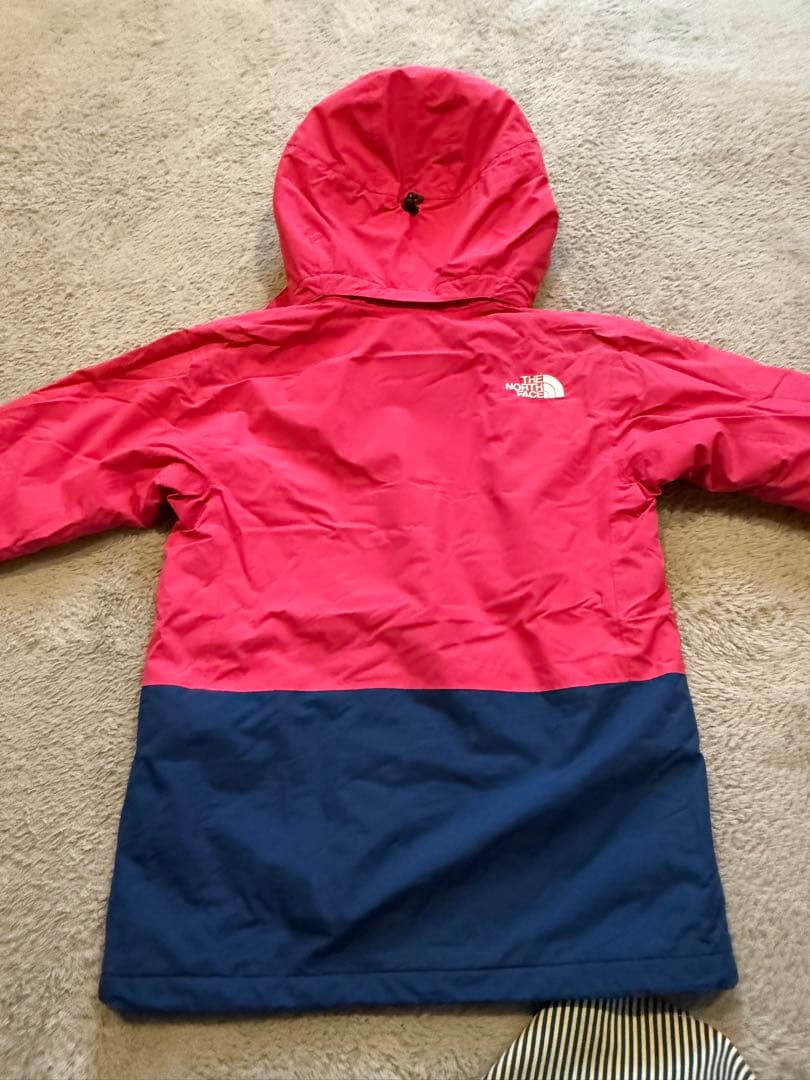 The North Face 子ども用スキーウェア ピンク/ネイビー