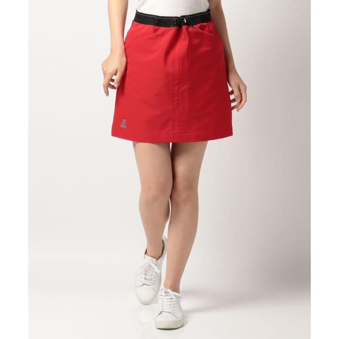 LANVIN SPORT スカート レッド系　サイズ38 ゴルフ