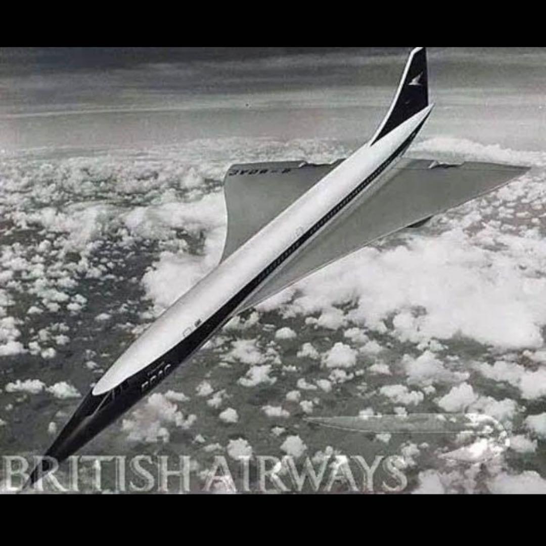 1970年代BOAC コンコルドConcorde Aero Pilenスペイン製