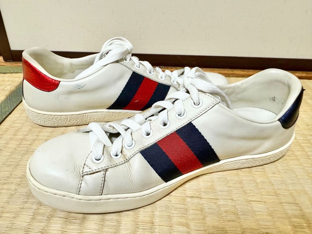 GUCCI カラフルストライプ スニーカー LOVED