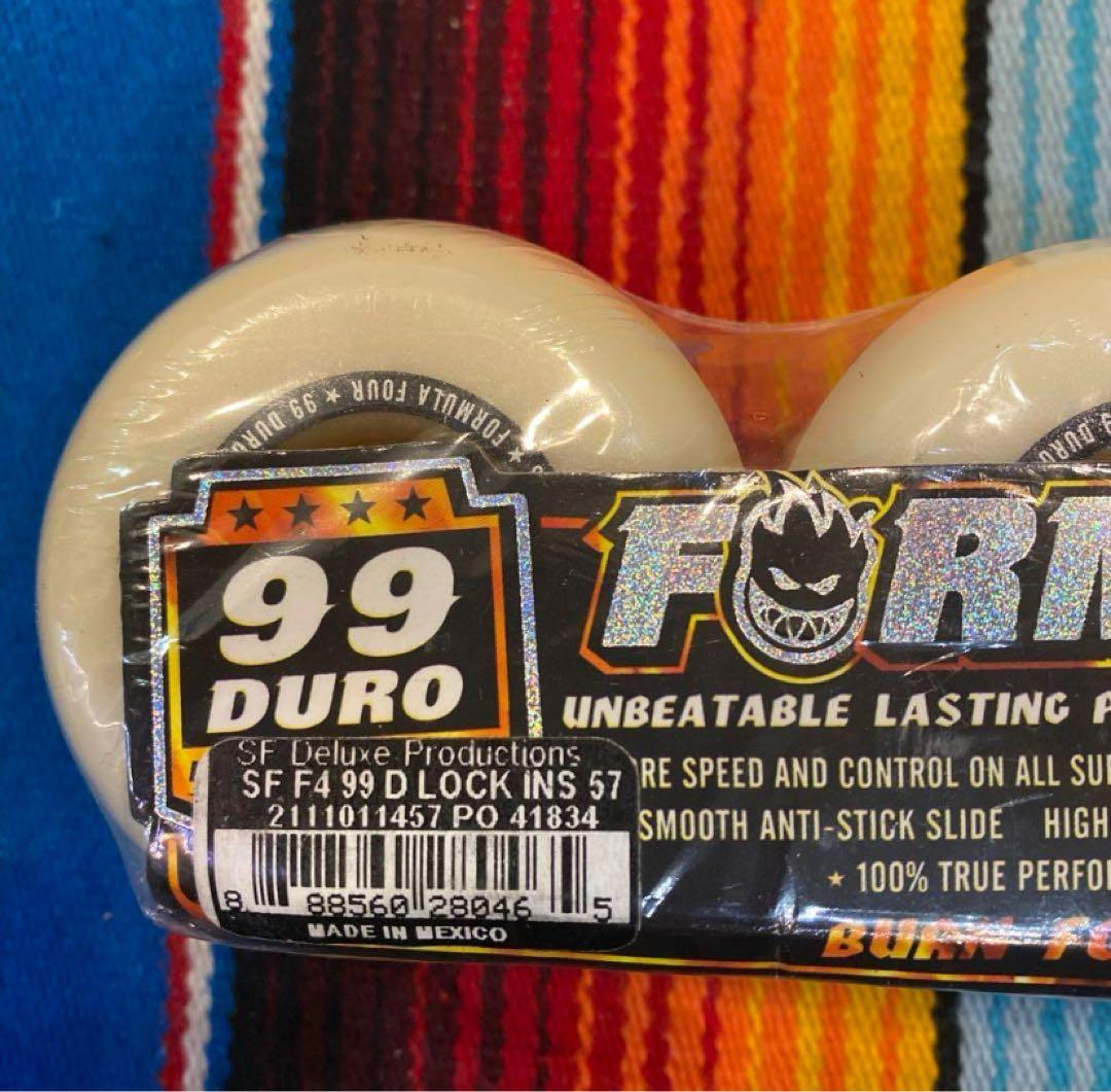 スケートボード SPITFIRE FORMULA FOUR LOCK-INS 99D 57mm