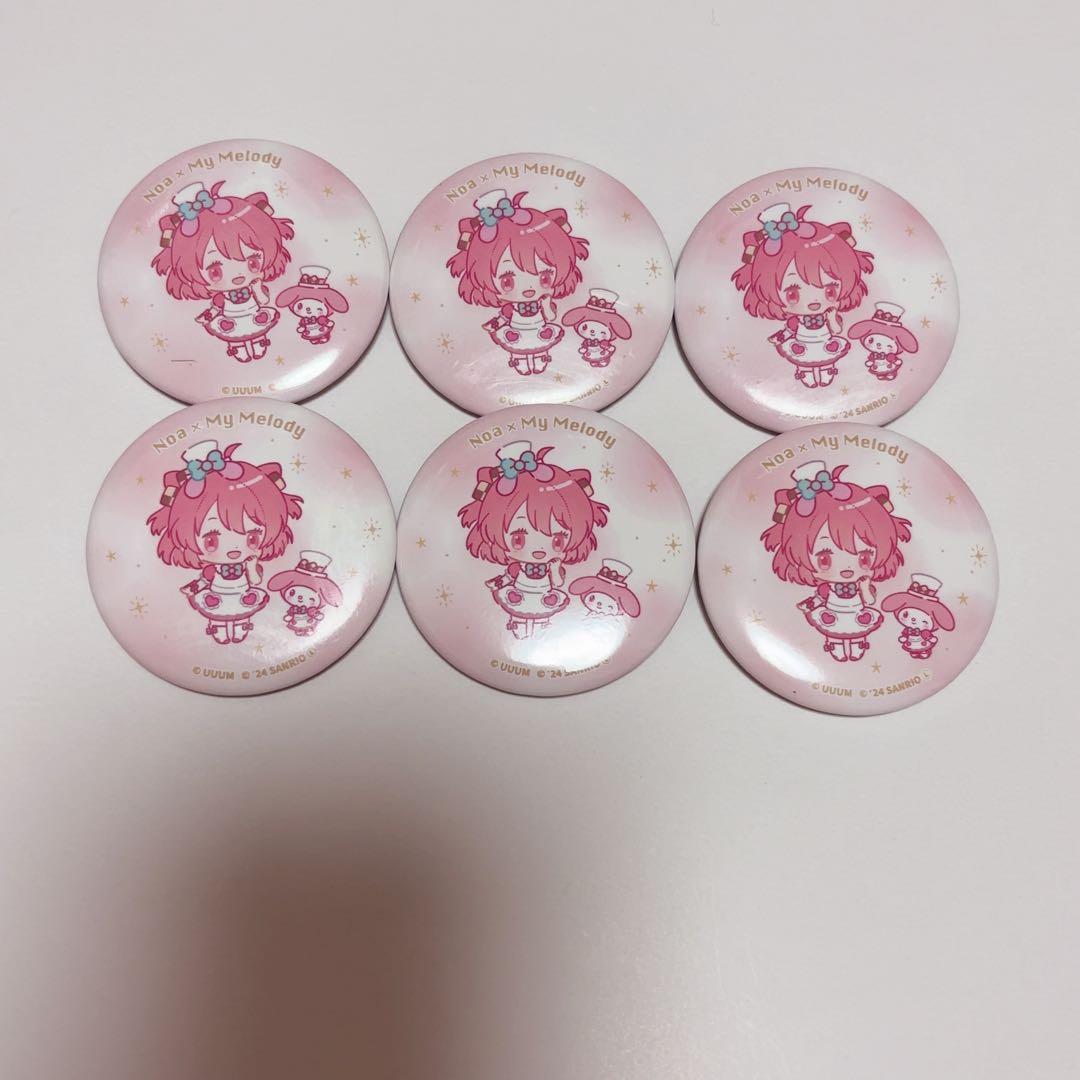カラフルピーチ のあ サンリオ 缶バッジ