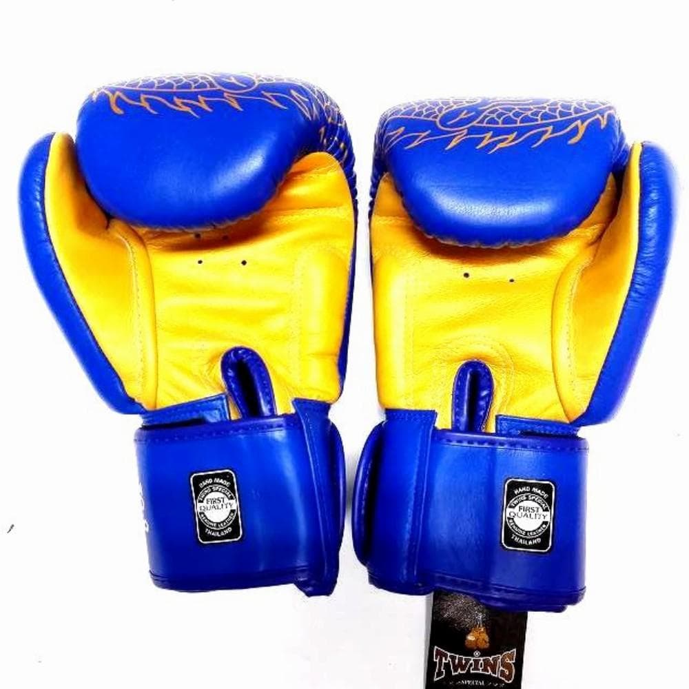 新品 正規 TWINS 本格ボクシンググローブ 本革製 サイズ選択 龍青
