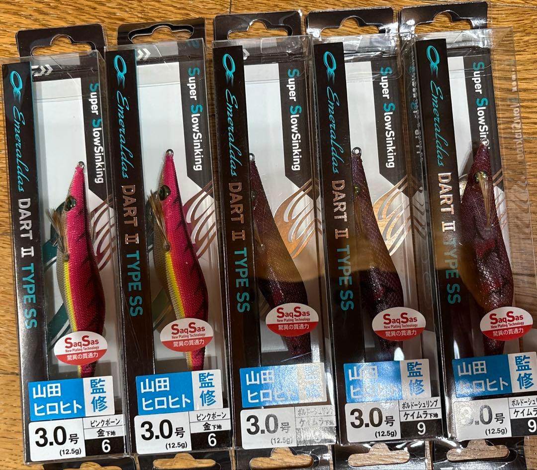 【新品】ダイワ　エメラルダス　まとめ売り　10本　餌木