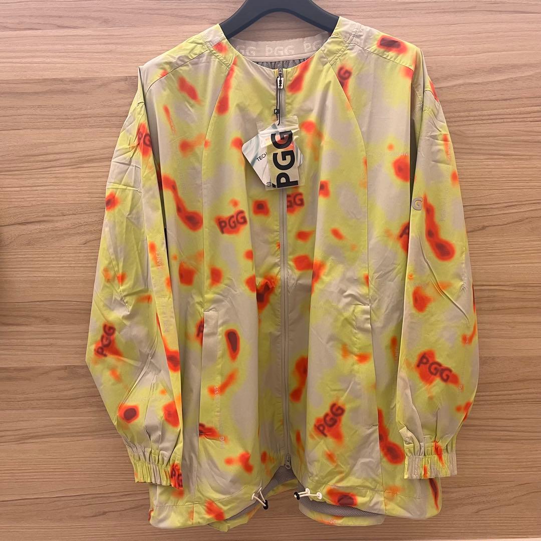 新品★82,500円 PGG パーリーゲイツ 春夏ゴルフセットアップ 黄緑1
