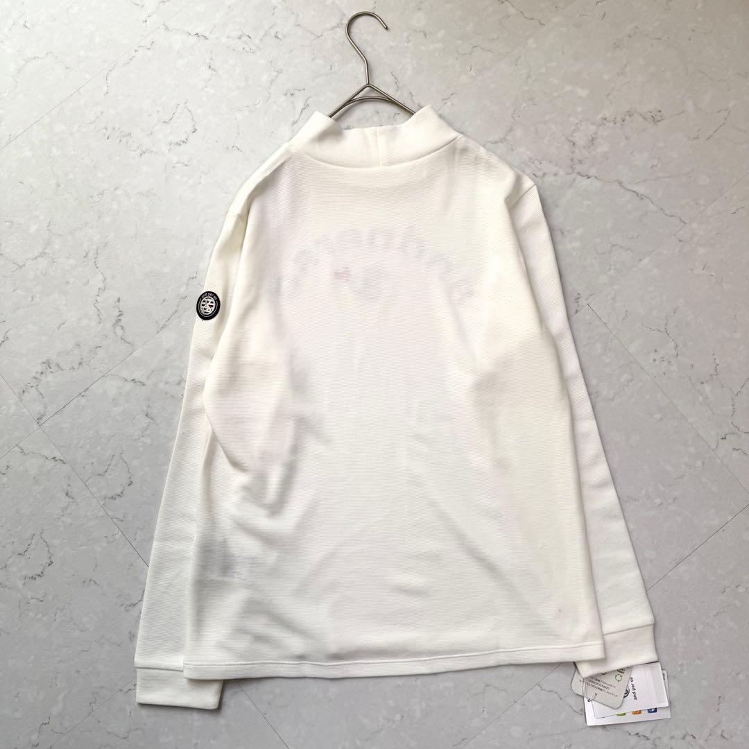 新品 and per se ゴルフ ハイネック シャツ LL 長袖 タグ付き