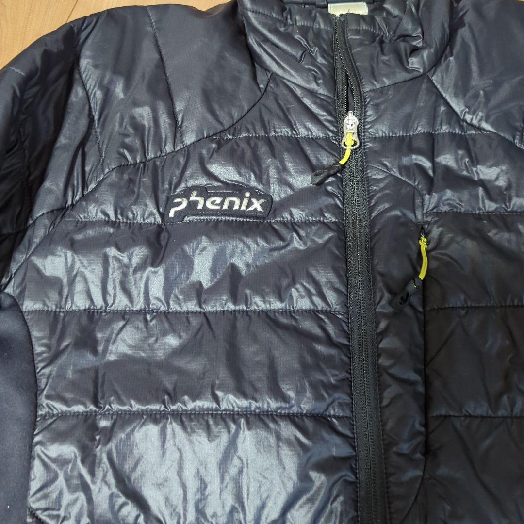 期間限定お値下げフェニックス　ミドルジャケット　Lサイズ　ブラック　Phenix