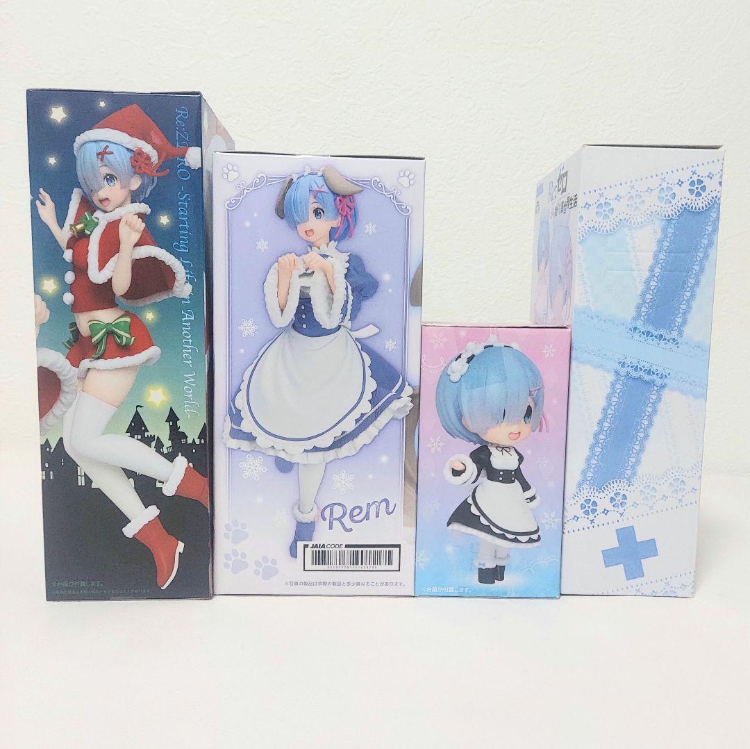 【送料込み】アニメ リゼロ キャラクターグッズ 美少女 フィギュア セット売り