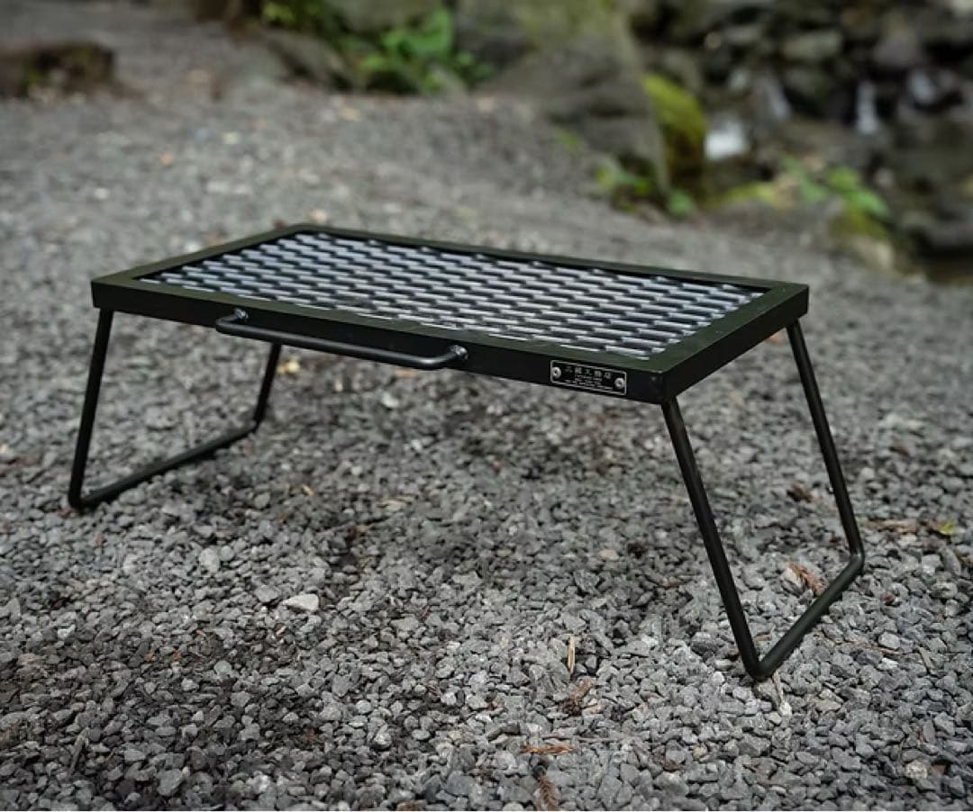 【新品】サンゾー工務店IRON TABLE mini & 専用収納ケースセット